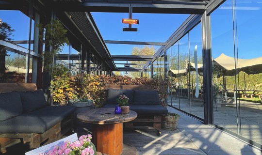 Horeca veranda Amsterdam Landmarkt 