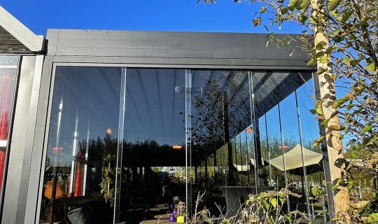 Horeca veranda Amsterdam Landmarkt  Noord Holland | Vrijstaande horeca veranda serre Amsterdam 
