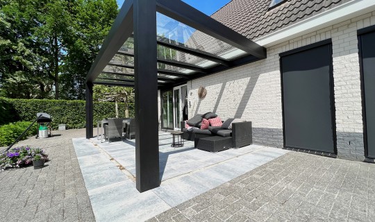 Veranda glas horizontaal | Horizontale veranda glas 