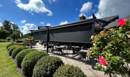Horeca veranda Zeeland | Horeca zonwering | Horeca overkapping Zeeland