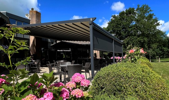 Horeca veranda Zeeland | Horeca zonwering | Horeca windschermen 