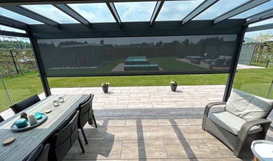 Veranda glas Zeeland | Veranda showroom Zeeland | Veranda zonwering Zeeland  