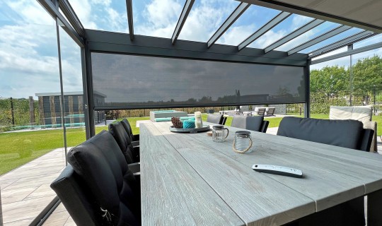 Terrasoverkapping Nyon GP 3100 veranda glas | Veranda glas schuifwanden 