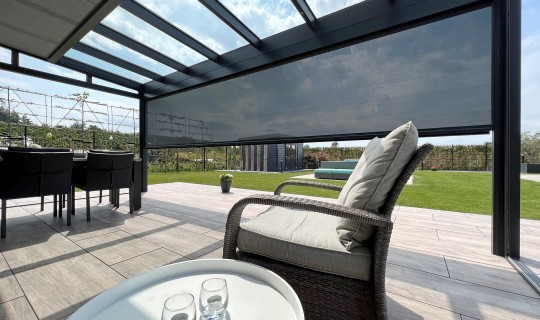 Terrasoverkapping Nyon GP 3100 veranda glas | Veranda glas schuifwanden 