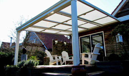Schuifbare Veranda Terrasoverkapping - Zonwerend polycarbonaat