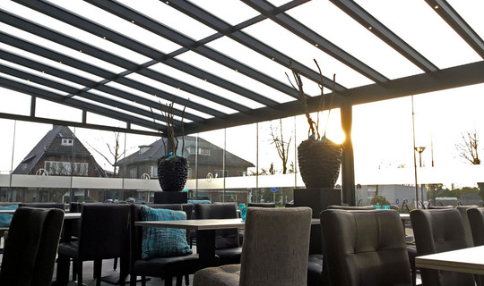 Horeca veranda glas