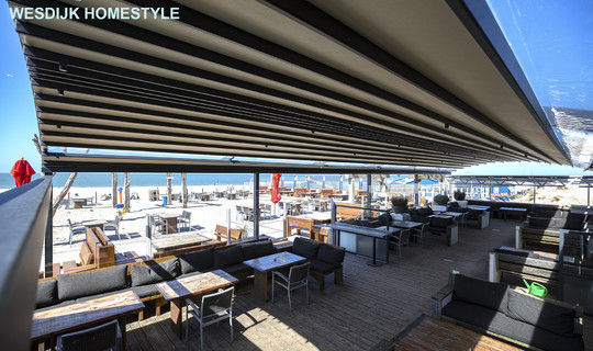 Horeca veranda terrasoverkapping PVC vrijstaand