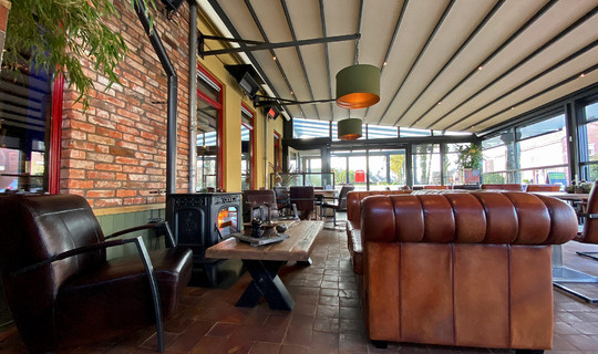 Horeca serre Brabant | Horeca veranda serre | Schuifbare windschermen | Horeca serres