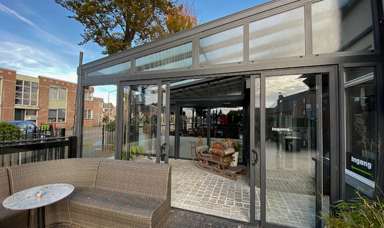 Horeca verandas Brabant | Horeca veranda serre overkapping | Horeca serres Brabant