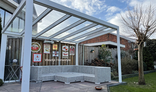 Veranda glas vrijstaand | Veranda overkapping glas vrijstaand 